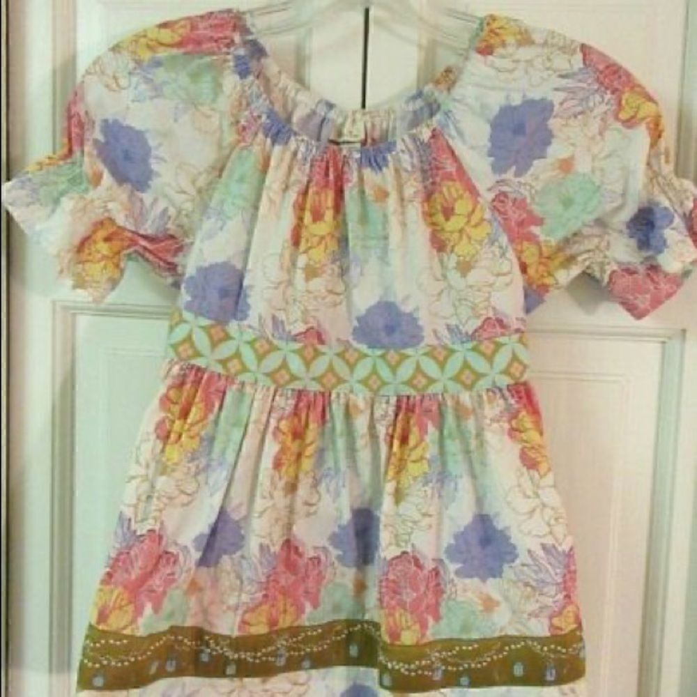 Matilda Jane girls top floral sz 12